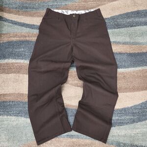 Vtg 90's Ben Davis Work Pants Mens Brown Baggy Wide-leg 38x30